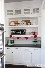 valentine's decor (and clean drawers