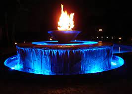 The fire and water fountain, also commonly referred to as the dizengoff square fountain, is a tel aviv landmark in the center of the diz. 8 Incredible Fire And Water Features Woodlanddirect Com