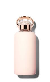 Bkr Paris Water Balm Bkr Rose Gold Tutu 500ml Glass Water Bottle With Swarovski Crystals Fancy Water Bottles Stylish Water Bottles