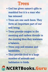 They play an important role in our life and economy. Essay On Trees For Children Students 500 Words Long Essay On Trees