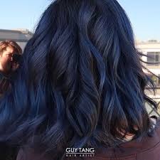 33 5k Likes 370 Comments Guy Tang Guy Tang On Instagram Blue Black Hair Formula Using Guytan Hair Color For Black Hair Dyed Hair Blue Blue Black Hair