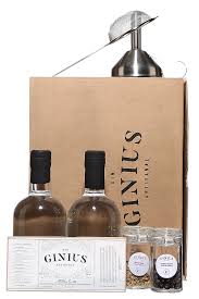 Ginius Gin Kit Coffret Cadeau Fiche Produit Saq Com Voor 22:45 besteld, morgen in huis betaal achteraf 365 dagen gratis retour. ginius gin kit coffret cadeau