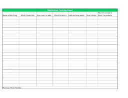 022 Template Ideas Daily Medication Awful Schedule Chart