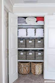 At home with nikki coffee mug. Linen Closet Organization How To Organize Your Linen Closet