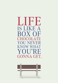 His 'mama' teaches him the ways of life and leaves him to choose his destiny. Pin By F Boeckmann On Quotes Forrest Gump Quotes Quote Posters Inspirational Quotes Posters