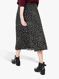 Black And White Polka Dot Midi Skirt Oasis Polka Dot Pleated Midi Skirt Black White Midi Skirt Pleated Midi Skirt Black Midi Skirt