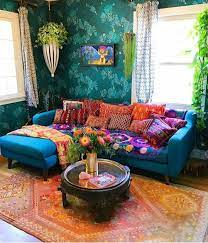Stile Indiano Relax Salotti Bohemien Idee Arredamento Soggiorno Arredamento Boho