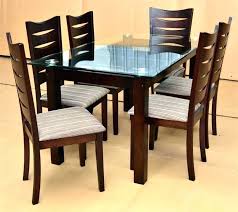 Glass Top Dining Table Sets Kitchen Table Designs Glass Breakfast Tables Glass Dinner Glass Dining Room Table Wooden Dining Table Designs Dinning Table Design
