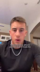 I have heard of Charlie Kirk last year. I don't know him. However, like  this young man's statement, I do feel the same way. It is very interesting,  somehwat overwhelming. And like