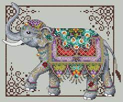 Maybe you would like to learn more about one of these? Jeweled Elephant Shannon Christine Designs Cross Stitch Patterns