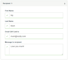 If your card doesn't have a personalized name, it will automatically. How To Create A Gift Card Product Help Training