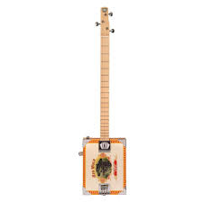 Lace Electric Cigar Box Guitar, Big Wolf, 3 String | PMT Online