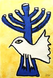 Texte souhaiter joyeux anniversaire 100 ans à une personne centenaire: Guillaume Corneille La Menorah Engraving Signed In Pencil Contemporary Art Plazzart