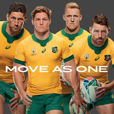 In this jersey we are all bound forever by gold. Wallabies Asics Au