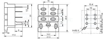 13F-2Z-A2 Đế Relay LY2N-J 8 Chân Hàn PCB