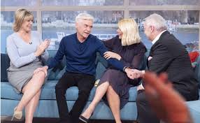 Phillip schofield is an itv presenter with a golden handshake and presents many of their tv shows including this morning and dancing on ice. Phillip Schofield Runner The Latest About His Personal Assistant Lime Goss