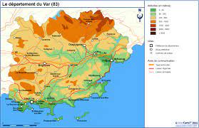 Site agréé par le ministère de l'intérieur et le trésor public. Carte Geographique Touristique Et Plan Du Var 83 Toulon
