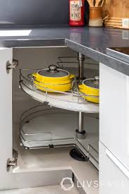 Much kitchen cabinet hardware today includes a variety of specialized glides for drawers, cabinet inserts, and cabinet or drawer accessories. What Affects Your Modular Kitchen Price
