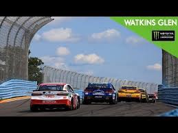 Referred to simply as the glen the raceway covers a distance of 2.45 miled with seven turns. Monster Energy Nascar Cup Series Full Race At The Glen Youtube