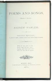 Poems and Songs, Mostly Scotch.