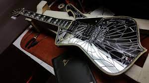 Ibanez Paul Stanley Signature Iceman Cracked Mirror Ibanez Guitars Guitar Kiss Online