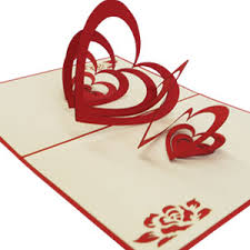 Als hülle muss nicht notwendig geschenkpapier genommen werden. Lin Pop Up Karten Hochzeitskarten Hochzeitseinladungen 3d Karten Grusskarten Hochzeit Hochzeitsgluckwunsch Herz In Herzen Amazon De Burobedarf Schreibwaren