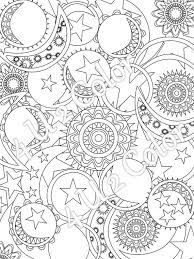 Daddy teach me to kick ball i love dad coloring pages. Sun Moon Stars 1 Coloring Page Sun Moon Stars Etsy In 2021 Star Coloring Pages Mandala Coloring Pages Shape Coloring Pages