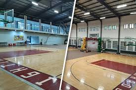 All lines should be white and four inches in width. Fighting Maroons Campus Fitness Buffs Find Home In New Up Training Facility Abs Cbn News