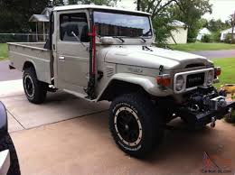 Keep your vintage land cruiser. 1980 Toyota Land Cruiser Fj45 Single Cab Pickup 2 Door 4 2l Landcruiser