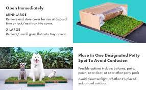 Shop chewy's sizzling summer savings for up to 40% off beds, litter, leashes & more. Amazon Com Fresh Patch Plastic Flood Tray For Xl Real Grass Pee And Potty Training Pad For Large Dogs And Multi Dog Households Indoor And Outdoor Use 4 Feet X 2