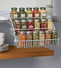 48 Easy Kitchen Storage Hacks That Will Instantly Upgrade Your Life Kitchen Storage Hacks Spice Storage Solutions Kitchen Storage Organization Diy