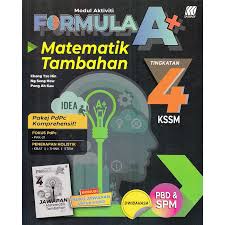 Modul Aktiviti Formula A Matematik Tambahan Tingkatan 4 Dwibahasa Shopee Malaysia