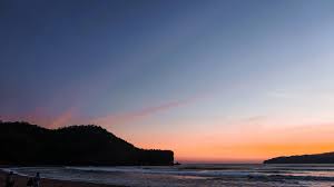 Pantai Pancer Door Senja Indah Di Pesisir Pacitan