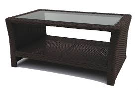 Yitahome outdoor coffee table with extra storage 11.5 gallon resin rattan side table for patio decor,cushions (black) 4.6 out of 5 stars. Rattan Coffee Tables For Outdoors And Indoors