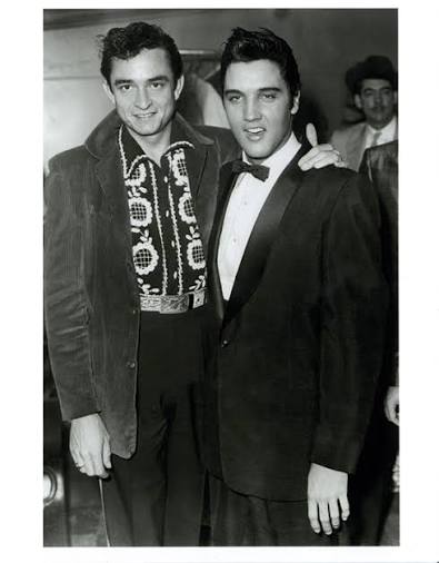 Cash & Elvis 1956 Photo - Johnny Cash Museum Online Store