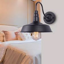 110 220v Vintage Loft Led Wall Lamp For Home Industrial Decor Retro Bathroom Lighting Iron Lampshade E27 Wall Light Fixtures Wall Lamps Aliexpress