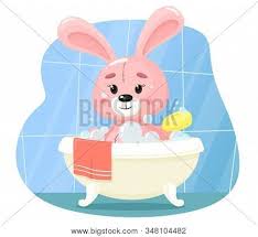 How to shower your baby bunny?here is how to shower your baby bunny. Cute Pink Bunny Vector Photo Free Trial Bigstock