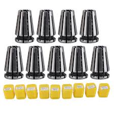 DJDK Collet Chuck Set,9Pcs Collet ER8 CNC Engraving Machine Milling Lathe  Tool Tap Chuck High Accuracy - Amazon.com