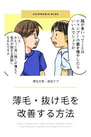 薄毛 抜け毛を改善する方法は 抜け毛 薄毛 シャンプー