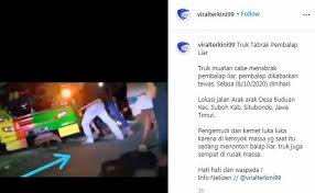 Berapa gaji sopir truk cabe : Viral Truk Tabrak Kerumunan Balap Liar Ini Faktanya Menurut Polisi Okezone News