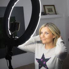 Rl 18 Photography Lighting Video Studio Digital Photo Camera Stand 3 Wheels Kit 5500k Dimmable240 Led Ring Light Lamp Photographic Lighting Aliexpress