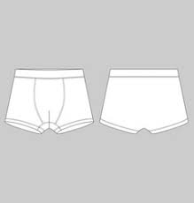 Dreaming in kids' underwear and nightwear. Underwear Technical Drawing Vector Images Over 680