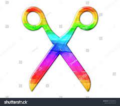 Scissors Cutting Tool Lgbt Gay Pride: стоковая иллюстрация, 1905638926 |  Shutterstock