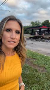 Serious damage to Route 22 in North Plainfield. Concrete barrier knocked  over, ford mustang in ditch, dumpster