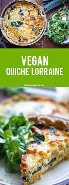 Vegan Quiche Lorraine Gourmandelle Recipe Vegan Quiche Vegan Recipes Recipes