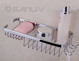 Soap Basket Shower Shelf With Sponge Holder Sponge Holder Shower Shampoo Holder Shower Shelves