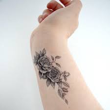 Pin By Meetflyer On Tattoos Piercings In 2020 Rose Tattoos On Wrist Flower Wrist Tattoos Neck Tattoo