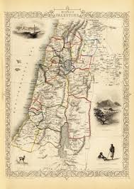 Most maps can be viewed from three different satellite vantage points determined by a 175, 350 and 700 mile radius extending from jerusalem. Palestyna Izrael Jafa Mapa Ilustrowana 1851 R 7503886714 Allegro Pl