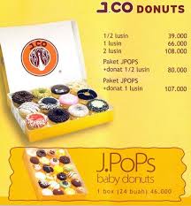 Donat j.co juga memiliki ukuran yang kecil sesuai dengan selera pembeli yaitu dengan menggunakan jpops yang terdiri dari 12 macam rasa yang berbeda. J Co Donuts Coffee Thamrin Jakarta à¤• à¤® à¤¨