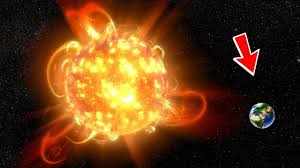 Dünya 10 santimetre çapında bir tenis topu büyüklüğünde olsaydı, uy scuti 1520 metre (1,5 kilometreden fazla) çapında dev bir küre olacaktı. What If Uy Scuti Explodes Into Supernova Youtube